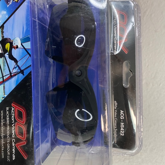 POV Video Camera Sunglasses PRO-H1524 - New In Sealed Package - Picture 3 of 9